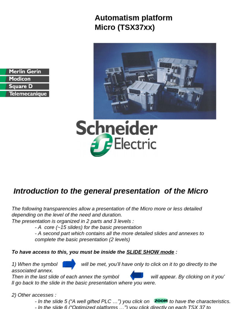 TSX Micro PLC Overview and Applications | PDF | Programmable Logic ...