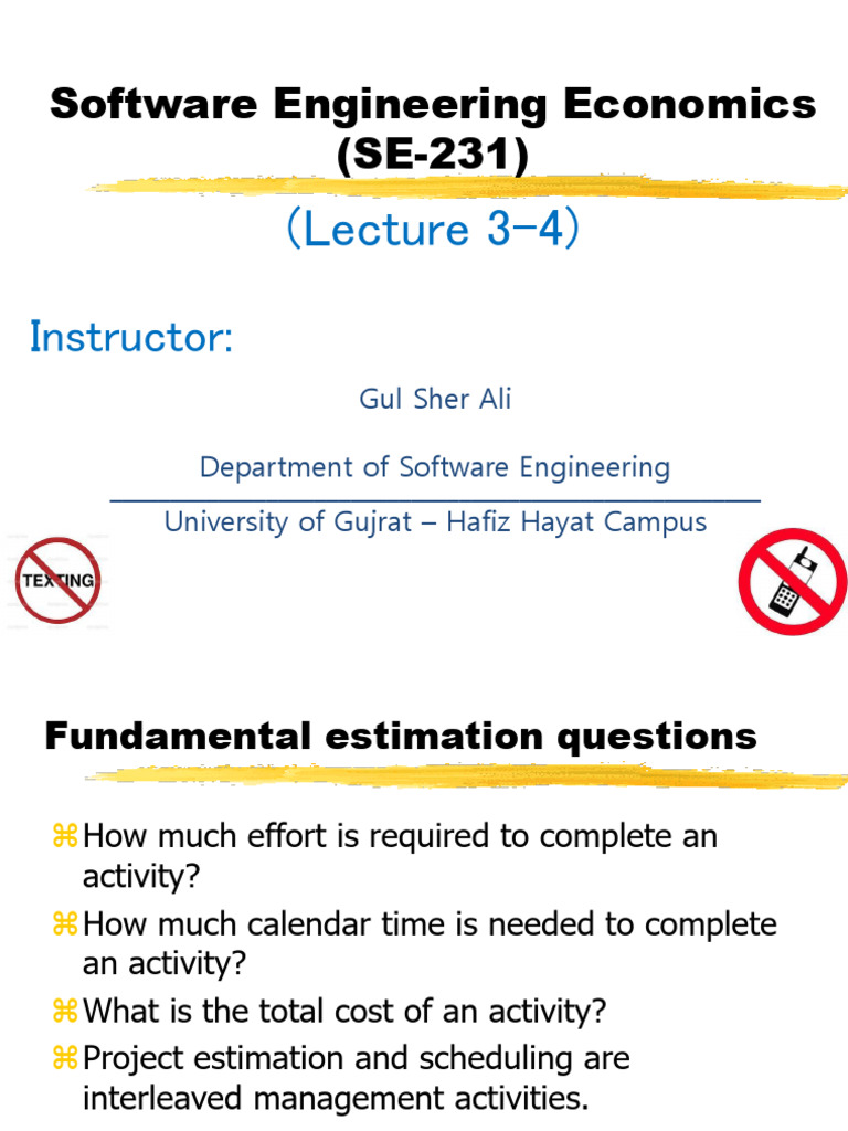 Lecture 3-4 SEE | PDF | Software | Software Development