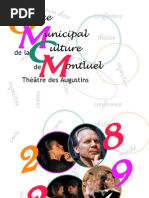Download Office municipal de la culture de Montluel OMCM - saison 20082009 by Ville de Montluel SN8526162 doc pdf