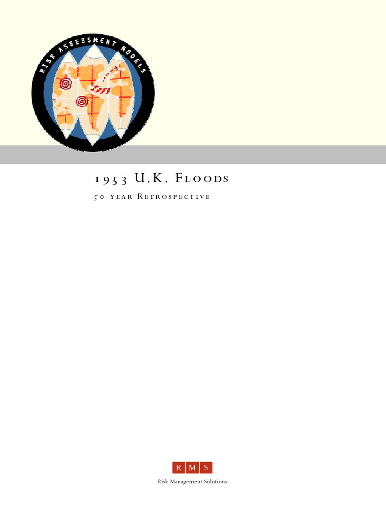 FL 1953 Uk Floods 50 Retrospective | PDF | Storm Surge | Flood