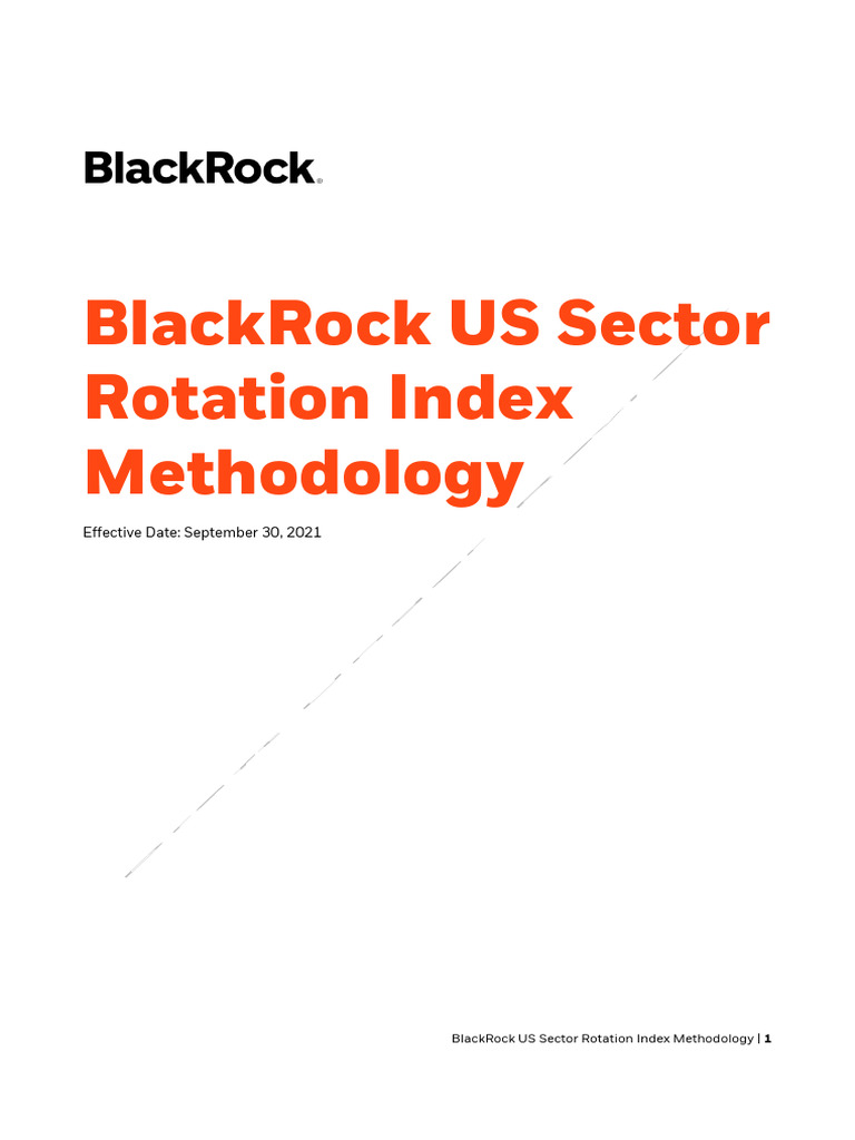 blackrock-us-sector-rotation-methodology | PDF | Exchange Traded Fund ...