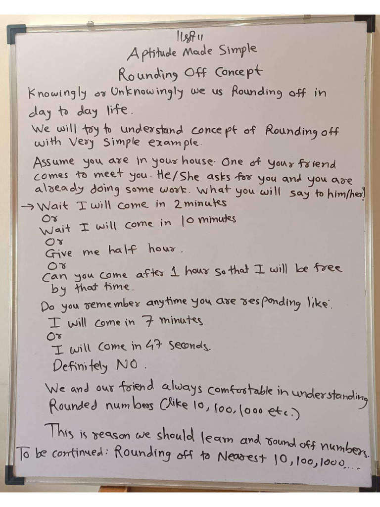 Rounding Off | PDF