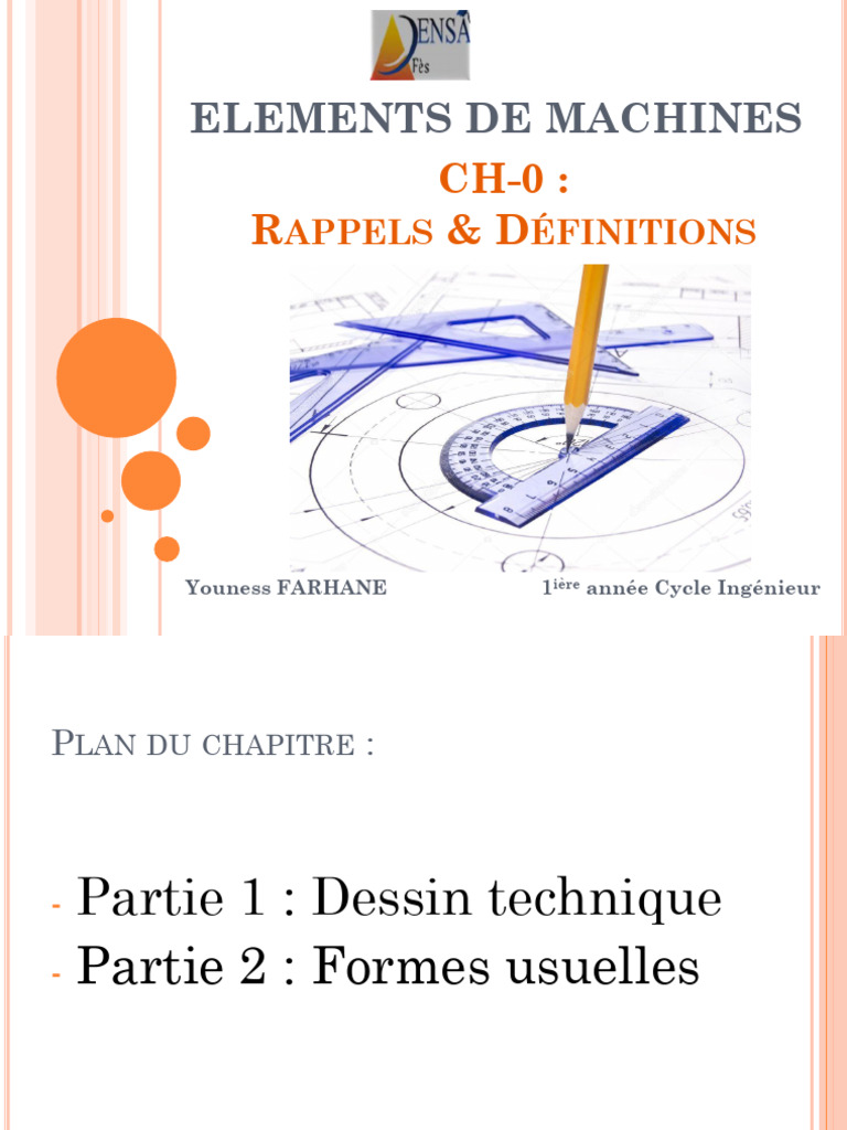 Guide Complet du Dessin Technique | PDF | Dessin technique | Tolérance ...