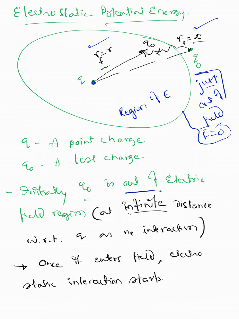 Electric Potential Energy | PDF