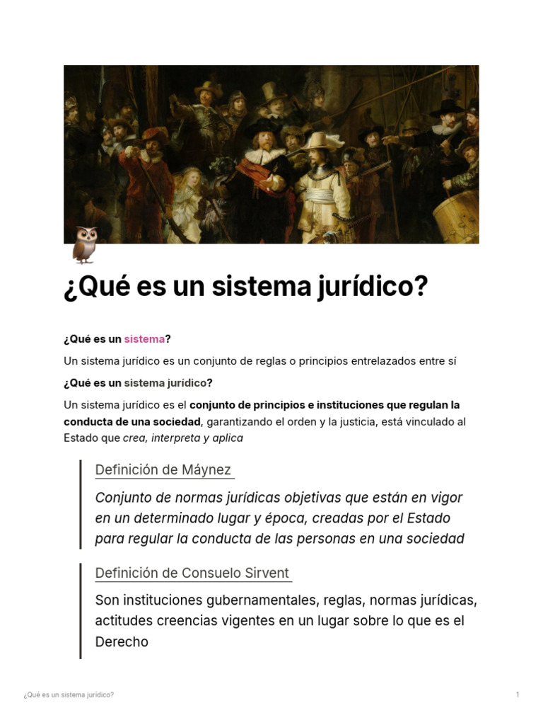 Definición y características del sistema jurídico | PDF | Ley común