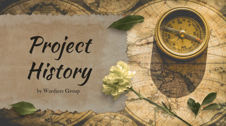Brown Black Vintage Old Paper Project History Presentation | PDF