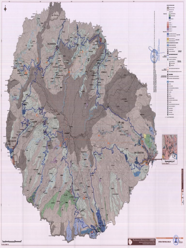 Mapa de La Gomera | PDF