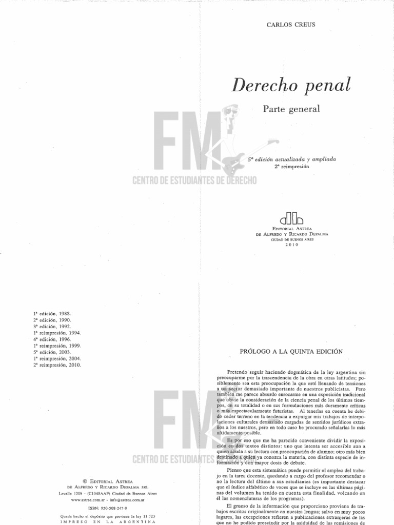 (508-03) Penal Parte General - Creus | PDF