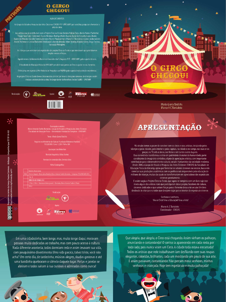 O Circo Chegou Pdf