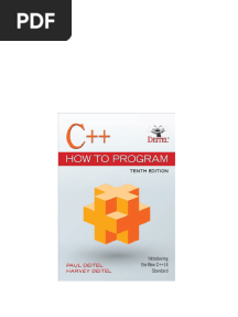 C How to Program 10th Edition Paul Deitel pdf download
