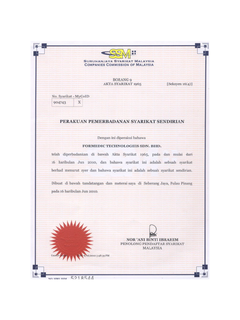 Form 9 | PDF