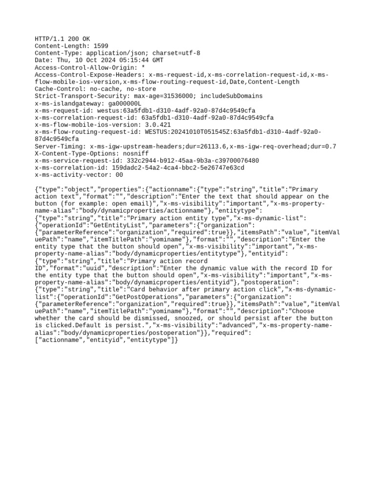 JSON Response Structure Overview | PDF | Computer Programming | Computing