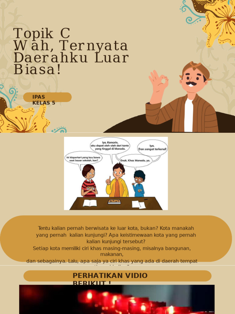 Ciri Khas dan Produk Unggulan Daerah | PDF