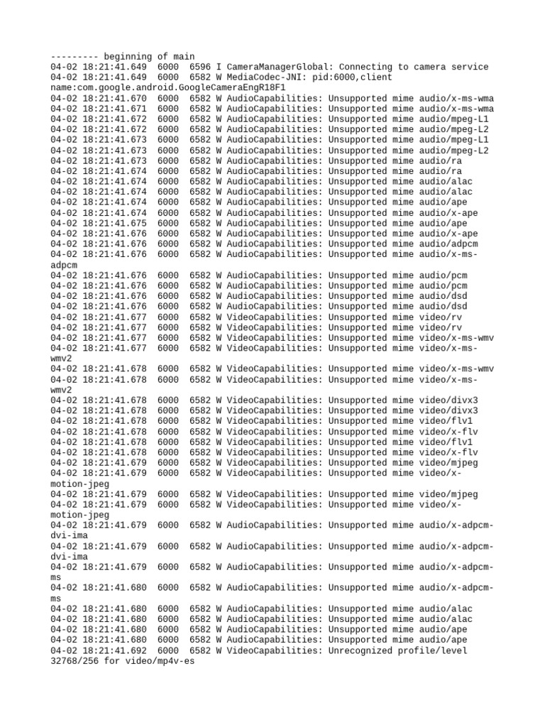 Logcat 1743596501578 | PDF | Software | Computing