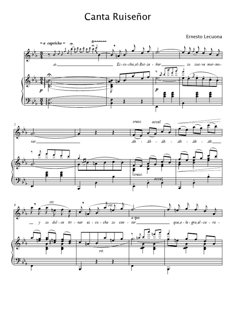 Canta RuisenŞor | PDF