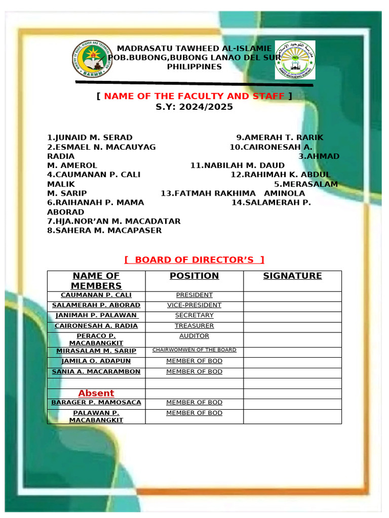 Name of Traditional Graduate 2024 | PDF