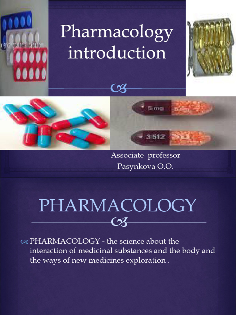 Overview of Pharmacology Basics | PDF | Receptor (Biochemistry ...