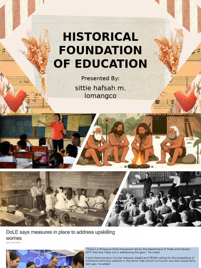 Historical Foundations of Education in the Philippines | PDF | Employment