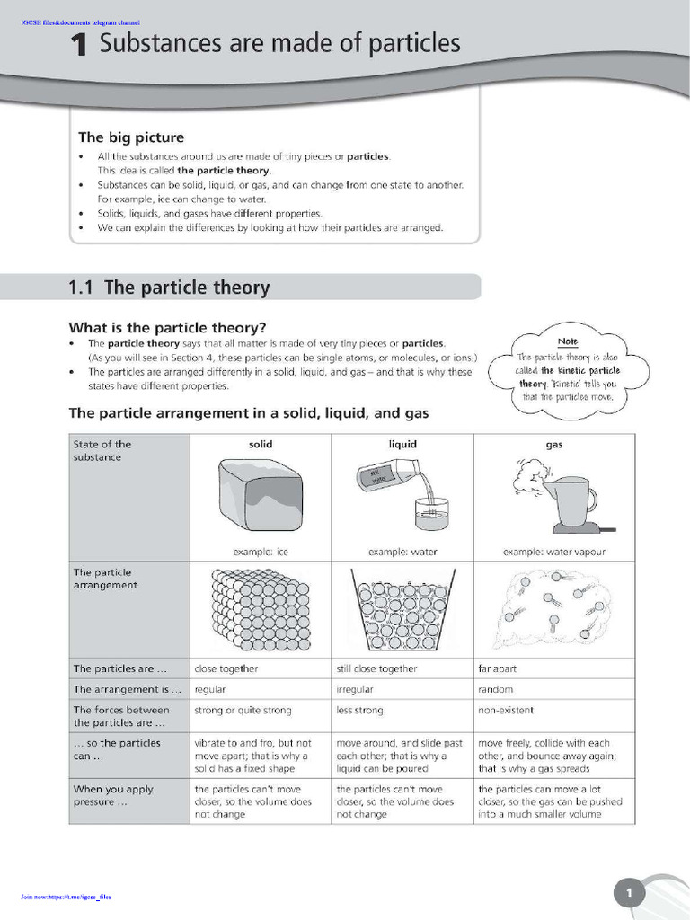 Chemistry Revision Notes Matter and Separation Techniques | PDF