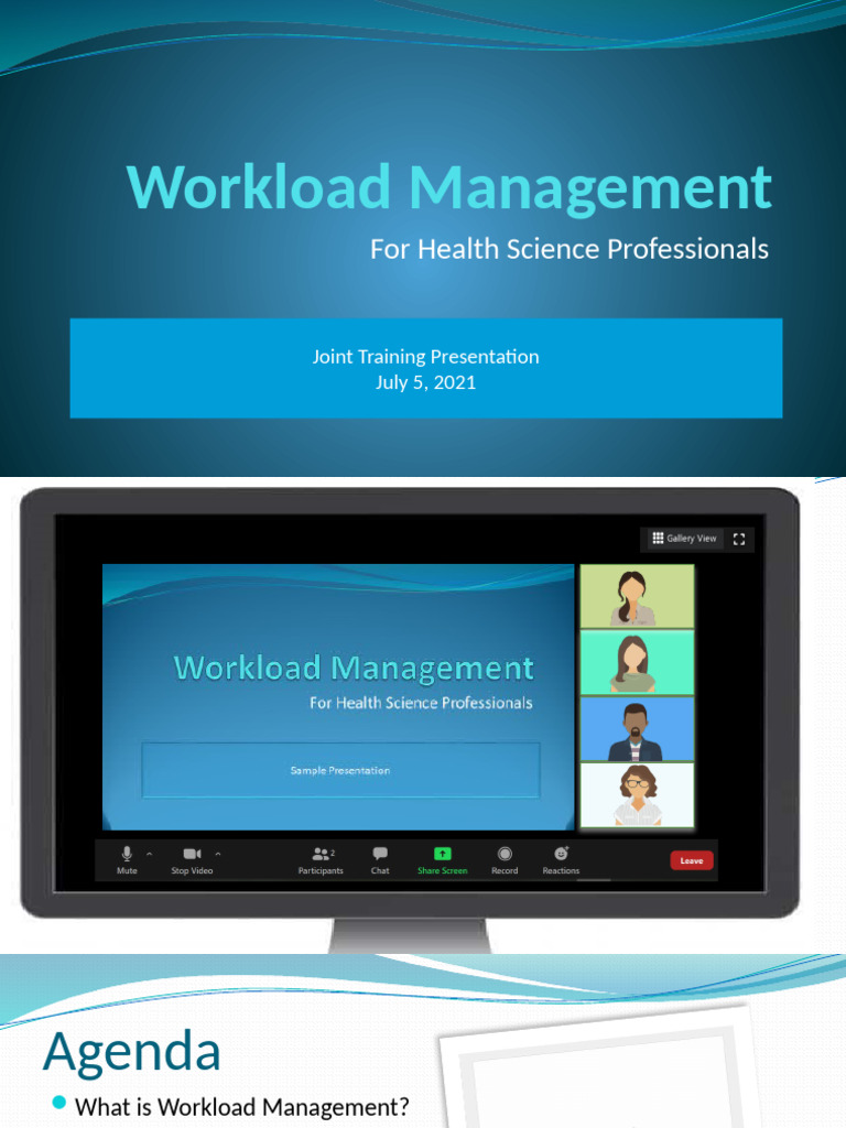 Workload Management for Health Professionals | PDF | Employment ...