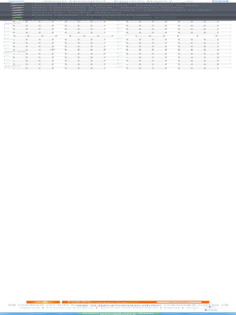 Guitar Tabs With Rhythm Songsterr | PDF | Heavy Metal Music