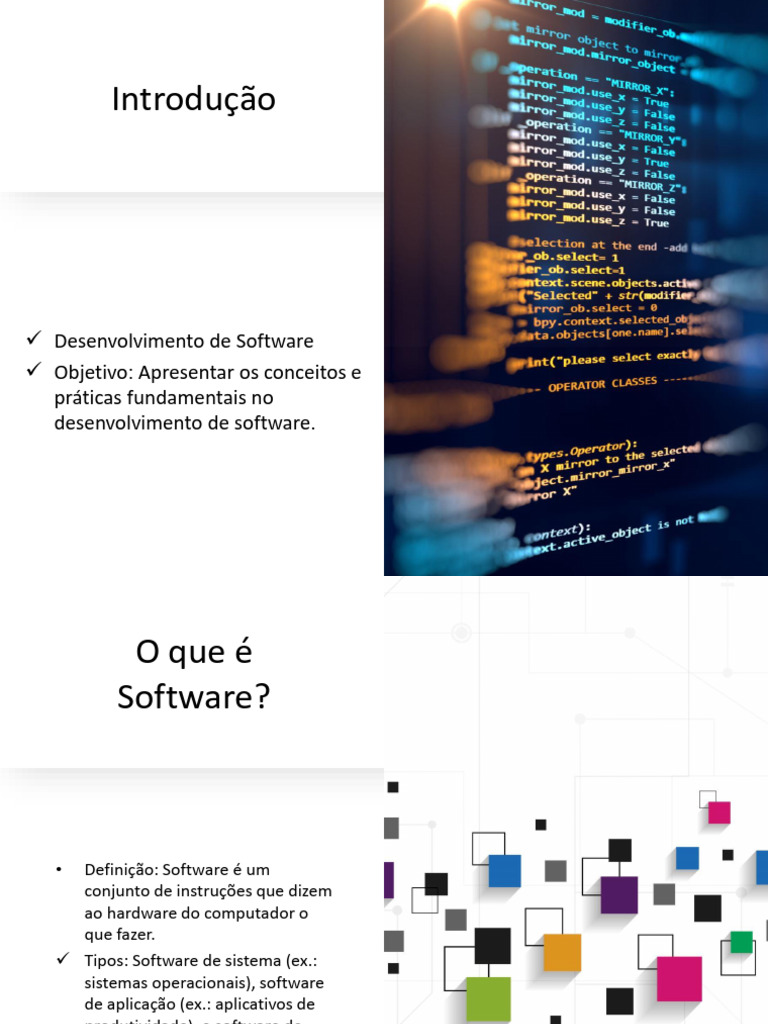 Aula 1 o Que e Software | PDF | Testes de software | Programas