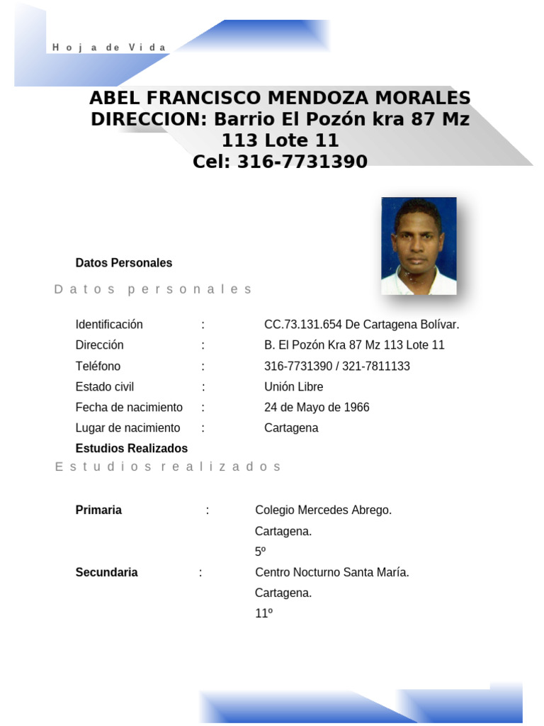 Abel Mendoza | PDF