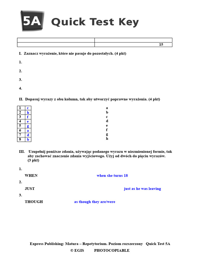 Quick Test 5A: Parent-Child Relations | PDF | Psychology | Behavioural ...
