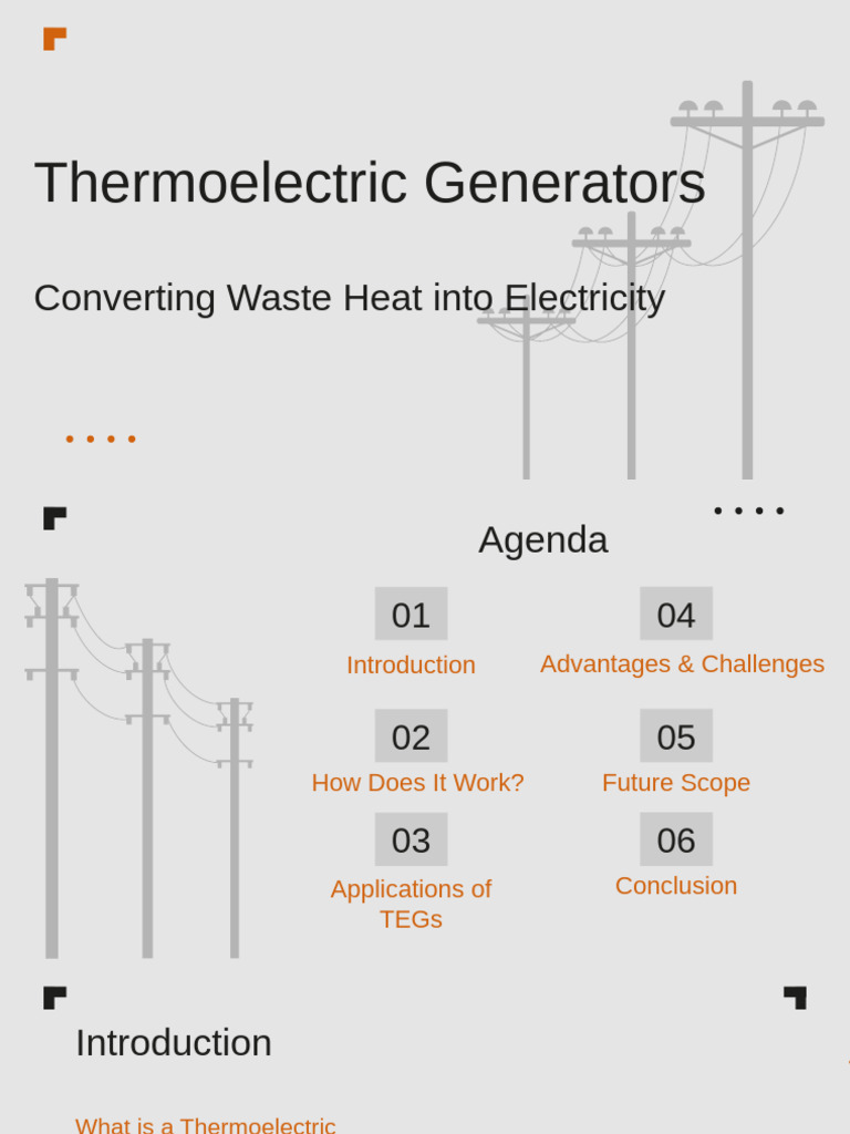 Gallery Detail: Thermoelectric Generators Explained