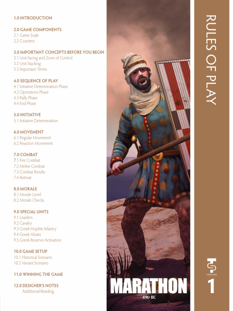 Marathon Battle Game Rules Guide | PDF | Military