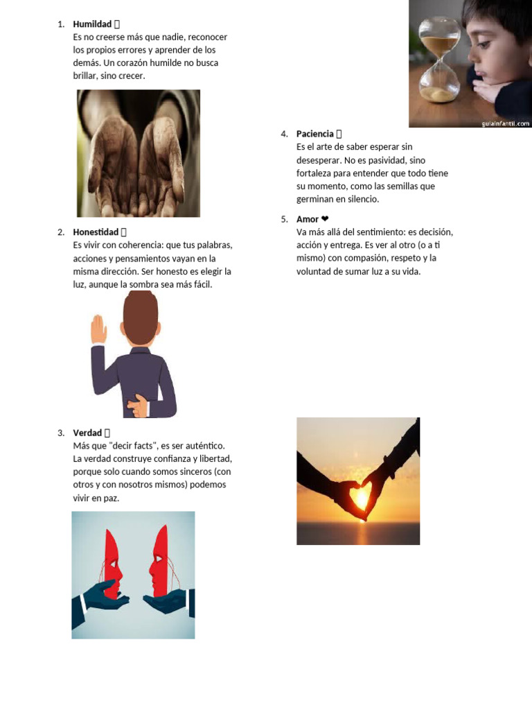Humildad | PDF