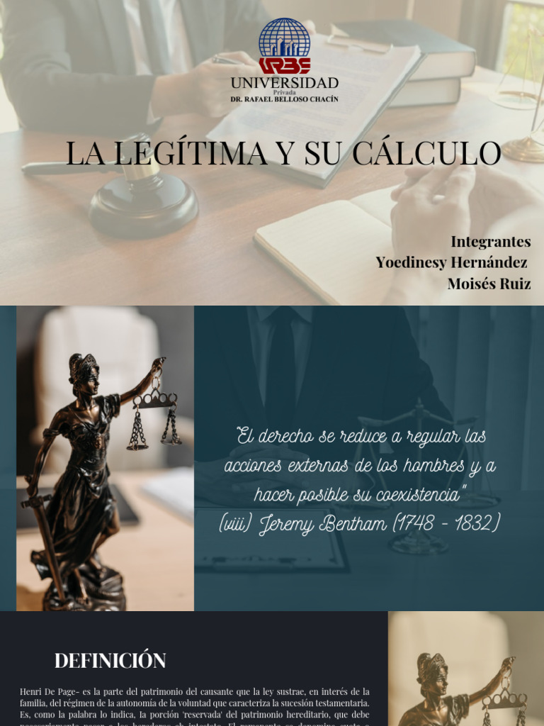 La Legítima y Su Cálculo - 20231121 - 175227 - 0000 | PDF | Herencia ...