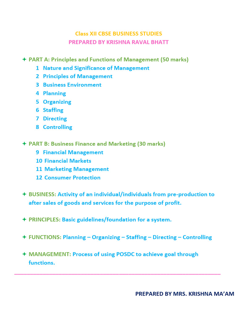 Management Principles and Functions | PDF | Science | Profession