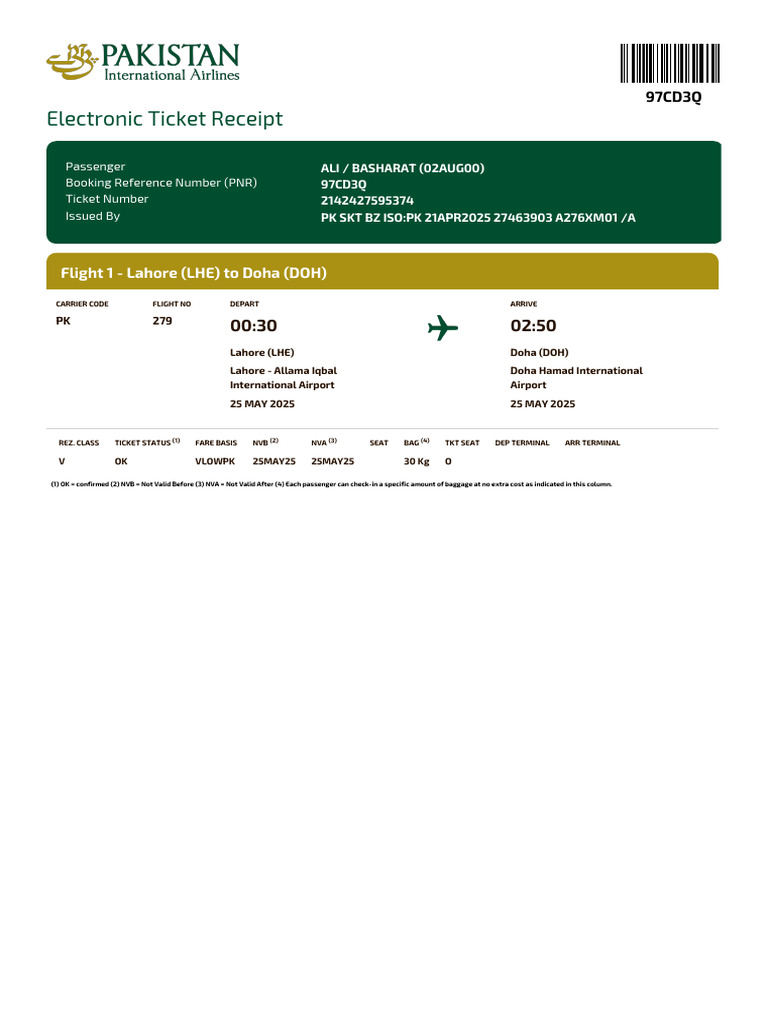PAKISTAN INTERNATIONAL AIRLINES LIVE TRACKING visual data 8