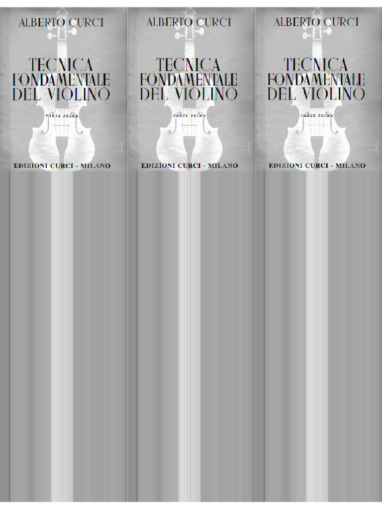 Toaz - Info Curci Metodo Per Violino Volume 1 PR | PDF