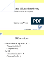 Mini-Course Bifurcation Theory: George Van Voorn