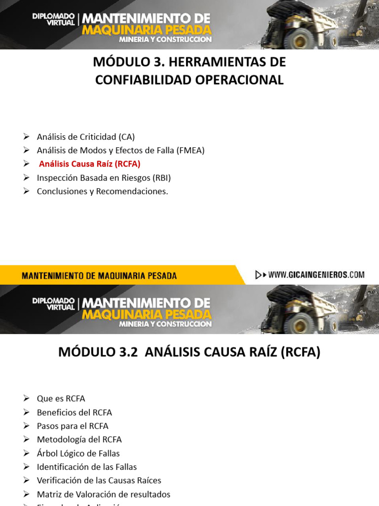 Análisis de Causa Raíz (RCFA) en Mantenimiento | PDF | Ingeniería de ...