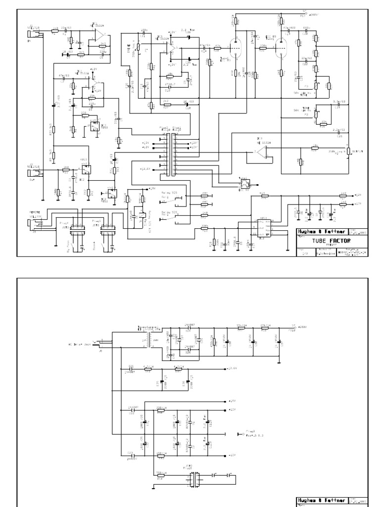 Hughes Kettner Tube Factor Service Manual | PDF