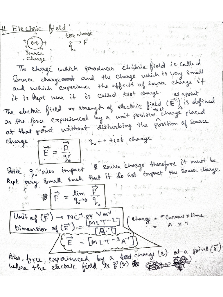 Electrostatic Class 5 | PDF