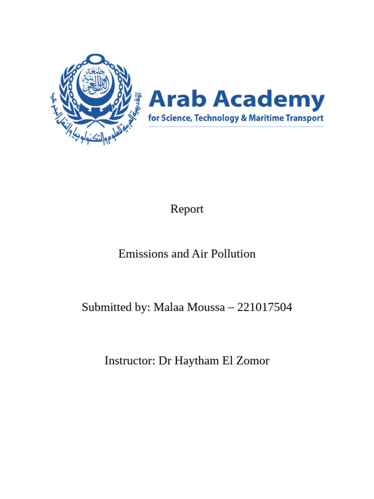 Automotive Emissions and Air Pollution | PDF | Exhaust Gas | Combustion
