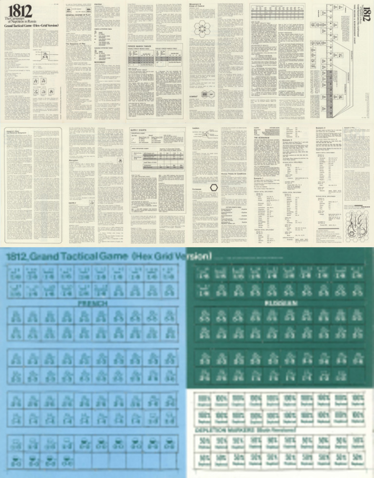 Grand Tactical 1812 Spi Hex Grid Version | PDF