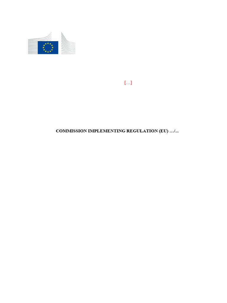 Amendments to Regulation EU 2018/1048 | PDF | European Union | Aviation