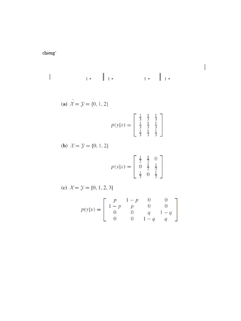 Information Theory and Coding Assignment 1 2021 | PDF