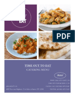 Tote Catering Menu Halal