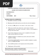KCPE Past Papers 2000-2014 Guide | PDF | Number Theory | Arithmetic