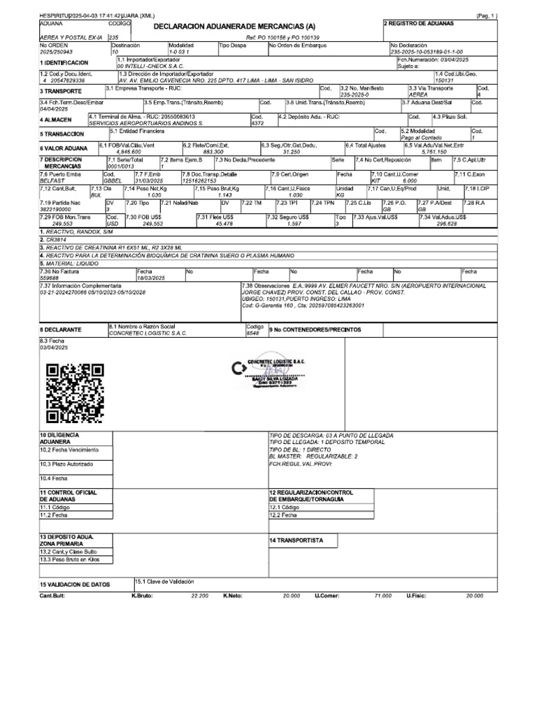Formatos 250943 | PDF
