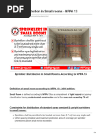 NFPA 13 Sprinkler Guidelines for Electrical Rooms | PDF | Fire ...
