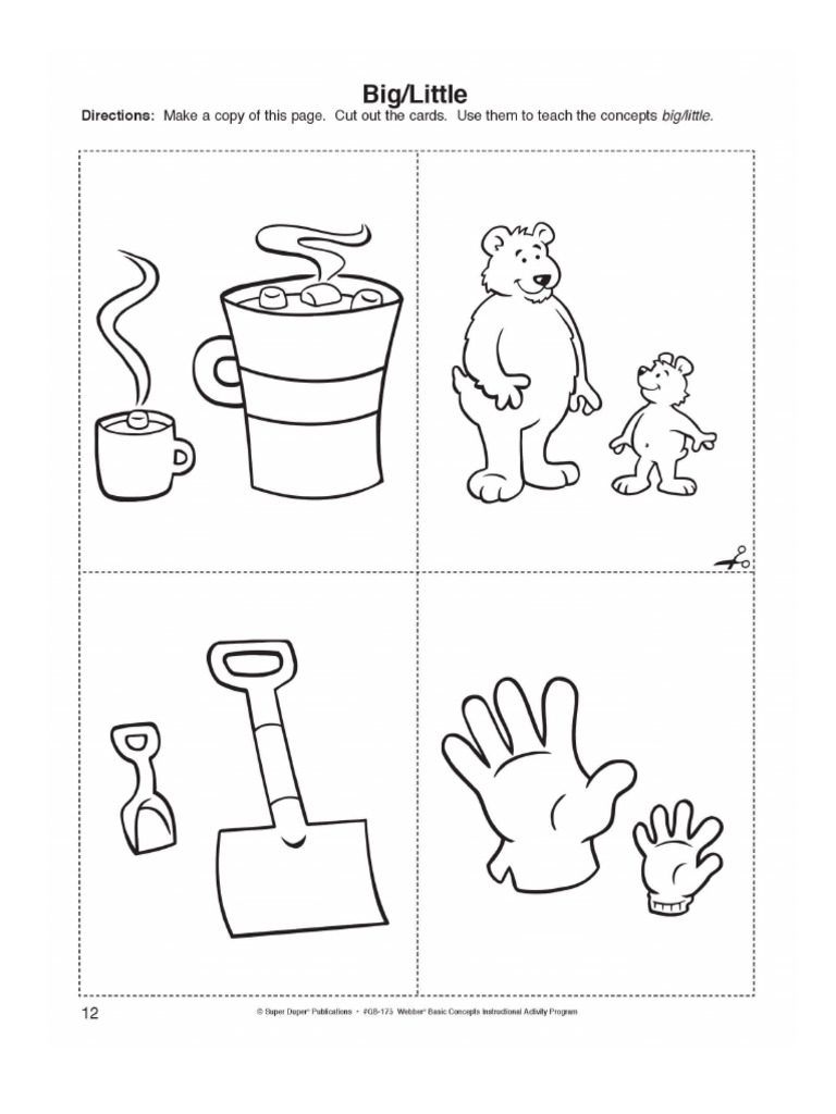 Webber Basic Concepts Instructional Activity Program - p.12 | PDF