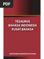 Tesaurus Bahasa Indonesia