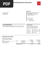 Wells Fargo Statement April 2025 | PDF | Wells Fargo | Banks